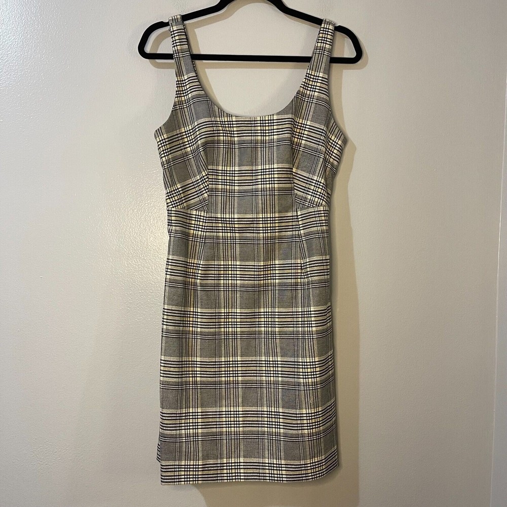BANANA REPUBLIC Plaid Y2K Clueless Type Dress NWT / Size - 8